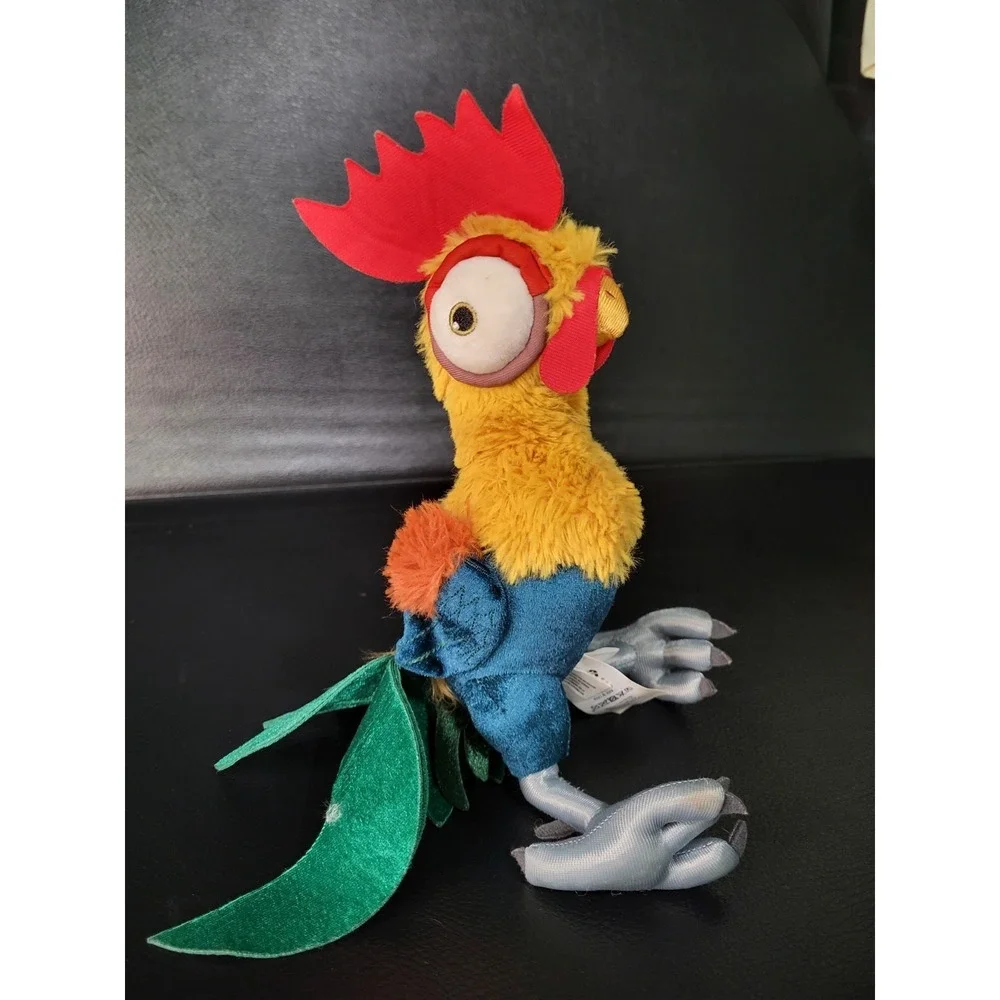 Disney Moana Hei Hei Plush Chicken Rooster Floppy Soft Toy Pet Bird 14